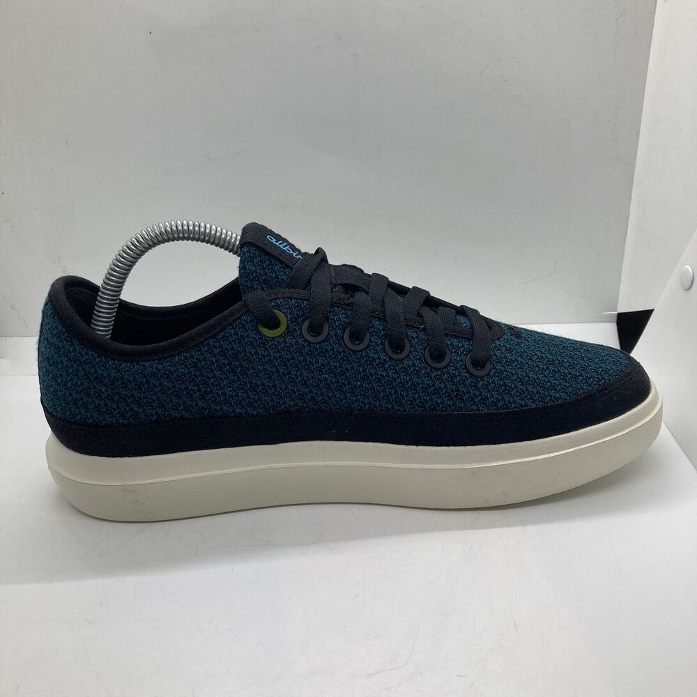 Allbirds Wool Piper Go Mens 8.5 Green Black White - Picture 6 of 10